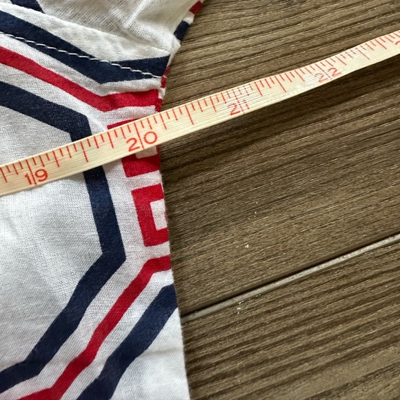 Tizzie Loafers Shirt Button Down Geometric Cotton Shirt - Picture 3 of 11